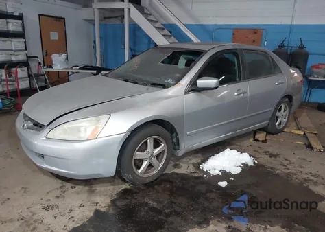 2004 Honda Accord 2.4 Ex из США, поврежденный, VIN 1HGCM56774A006866